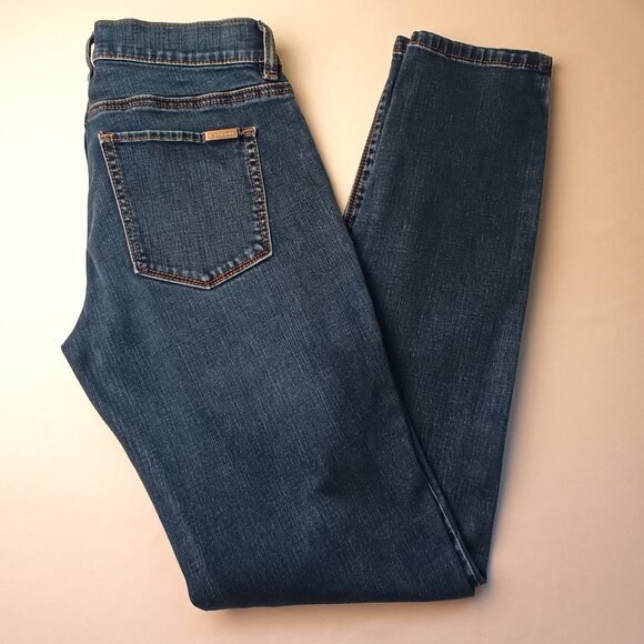 White House Black Market Denim Jeans Size XS Low Rise Skinny Leg Medium Wash - Picture 1 of 9